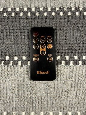 Remote Control For Klipsch Sound Bar Speaker RSB-3 R-4B RSB-8 - Genuine OEM